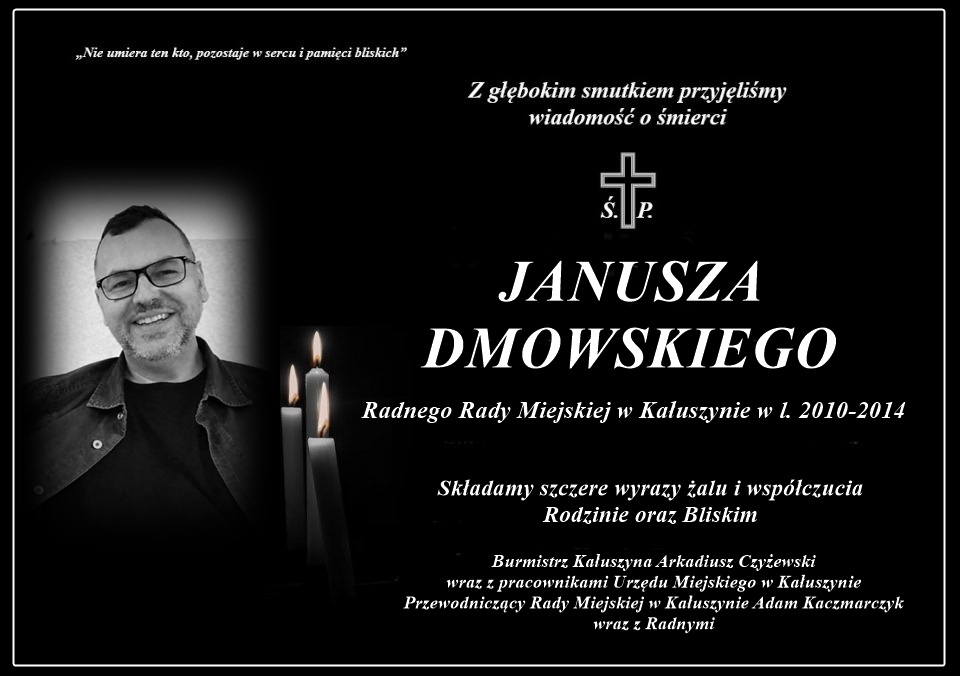 nekrolog J. Dmowskiego