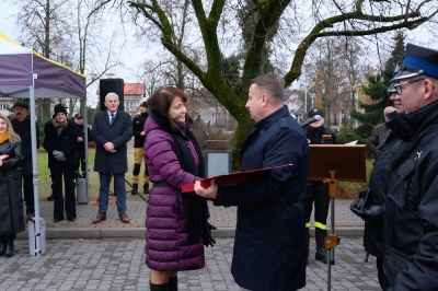 Uroczyste przekazanie ciężkiego samochodu_104