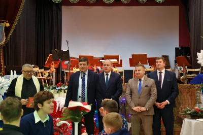 Świąteczne spotkanie Orkiestry Dętej im. Jana Pawła II w Kałuszynie._4