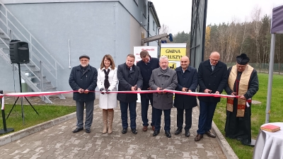 Uroczyste otwarcie zmodernizowanej oczyszczalni ścieków w Kałuszynie._7