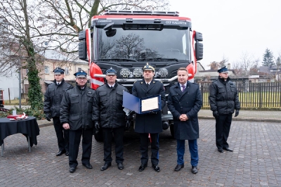 Uroczyste przekazanie ciężkiego samochodu_113