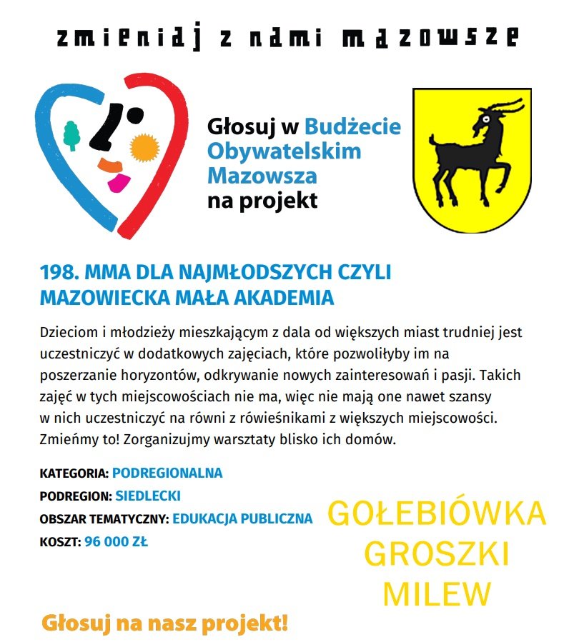 plakat głosuj