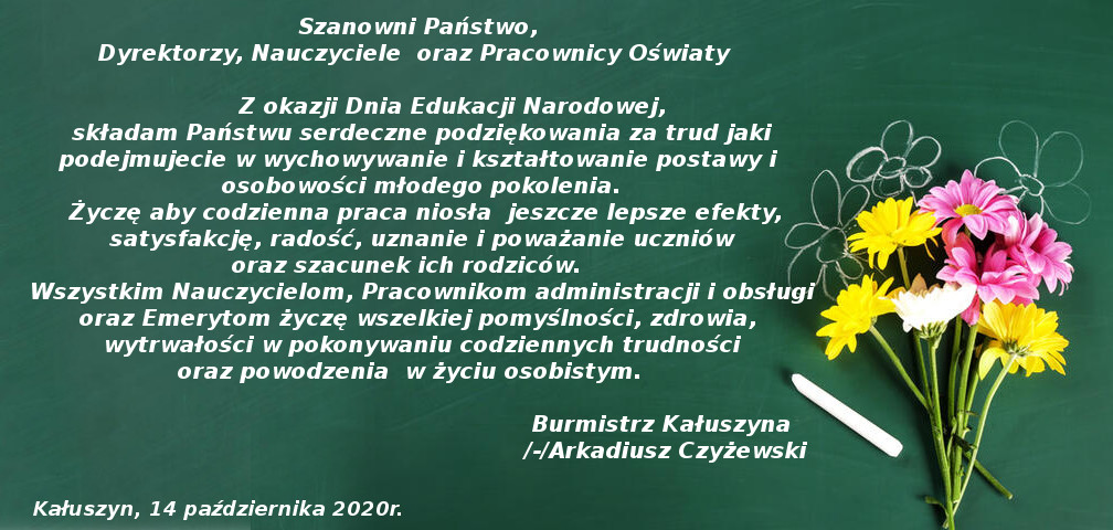 Dzień edukacji Narodowej 2020