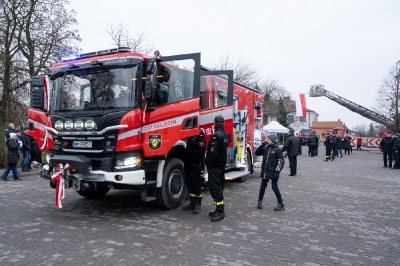Uroczyste przekazanie ciężkiego samochodu_126