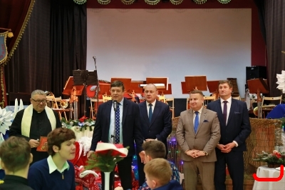 Świąteczne spotkanie Orkiestry Dętej im. Jana Pawła II w Kałuszynie._4