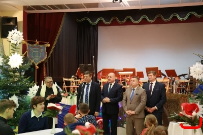 Świąteczne spotkanie Orkiestry Dętej im. Jana Pawła II w Kałuszynie._50