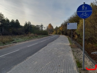 Budowa drogi wewnętrznej stanowiącej obwodnicę dla miejscowości Olszewice, Kałuszyn